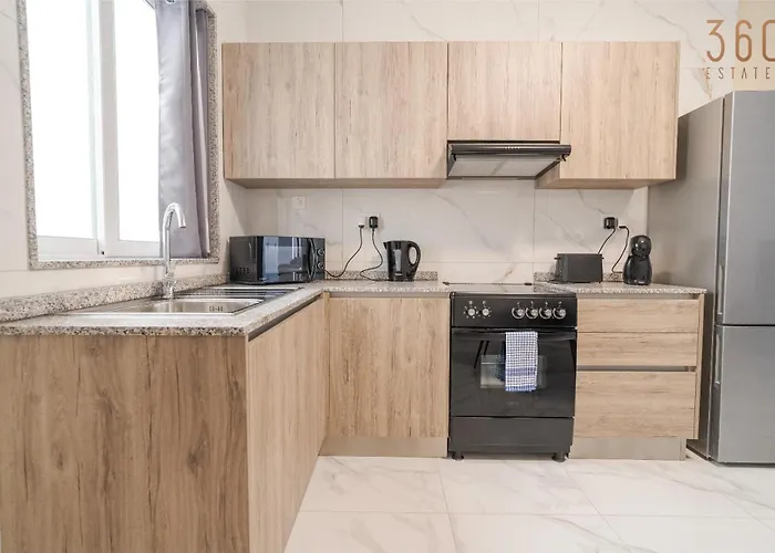 Appartement Spacious 1br With Comfortable Bed With Wifi & Ac Żabbar